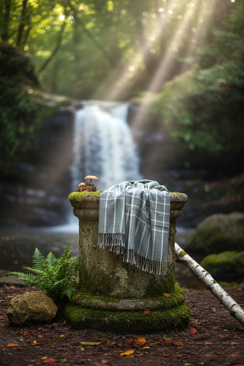 Women’s Warm Winter Pashmina Wool Shawl -(D#8004)