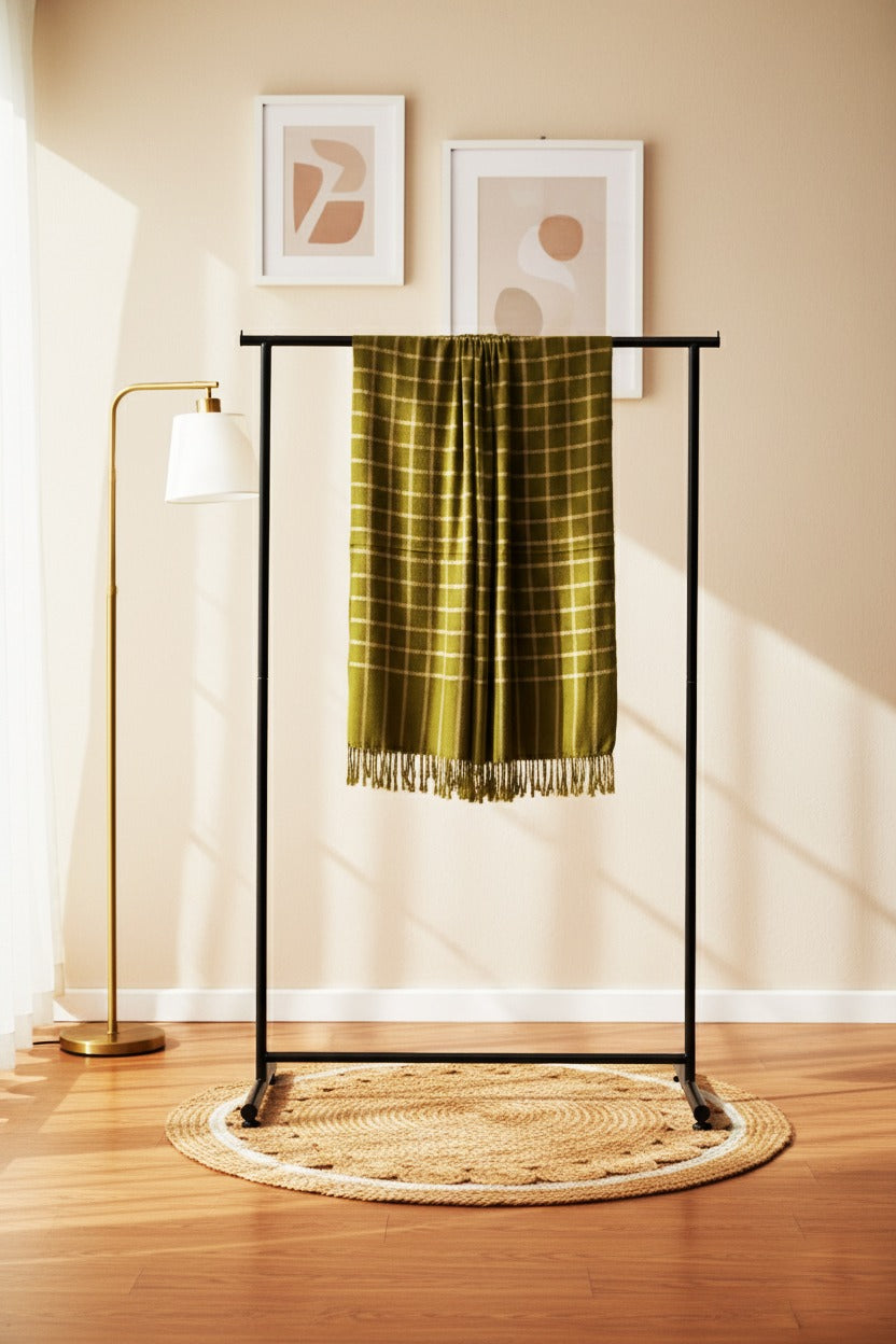 Women’s Warm Winter Pashmina Wool Shawl -(D#8005)