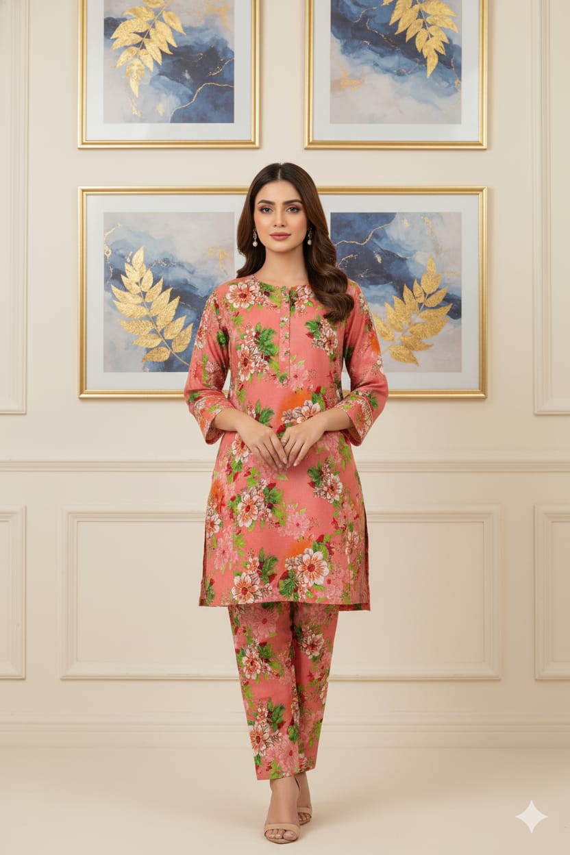 Unstitched 2-Piece Suit D#753