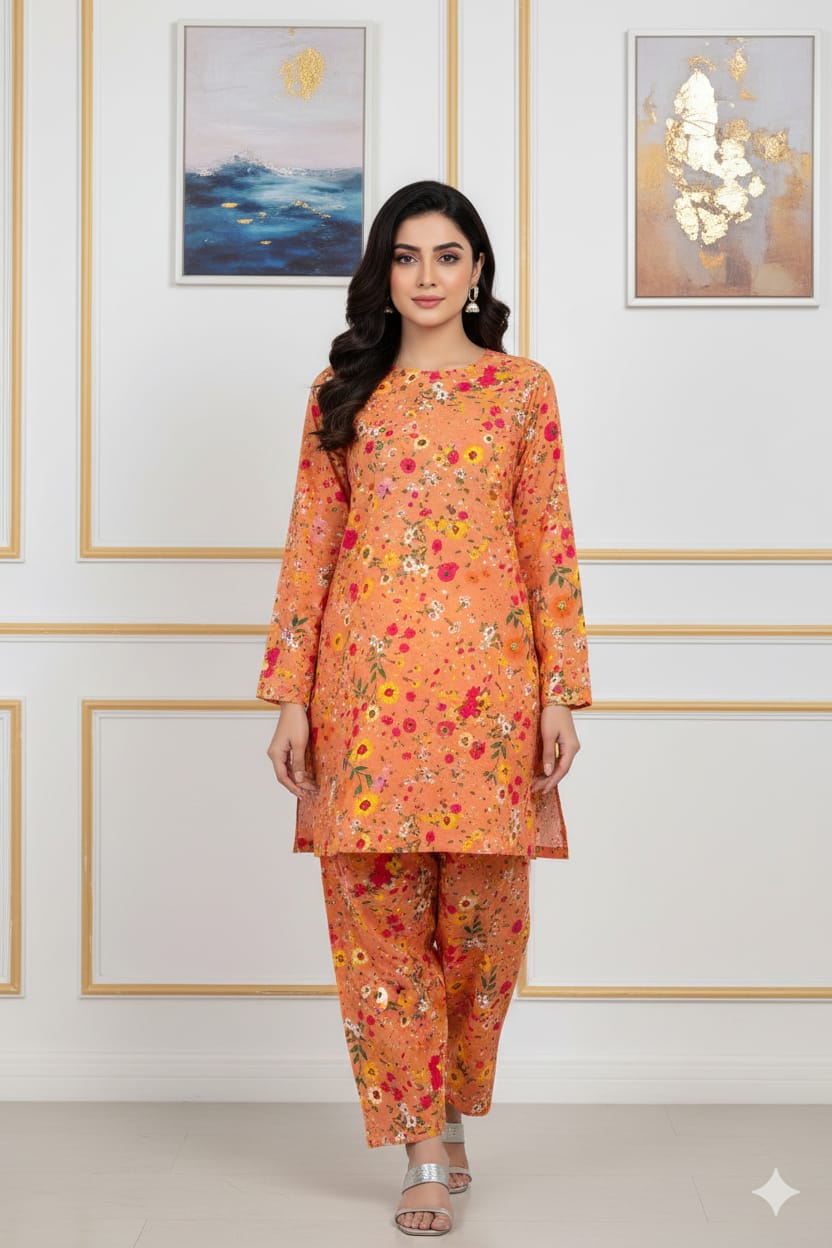 Unstitched 2-Piece Suit D#764