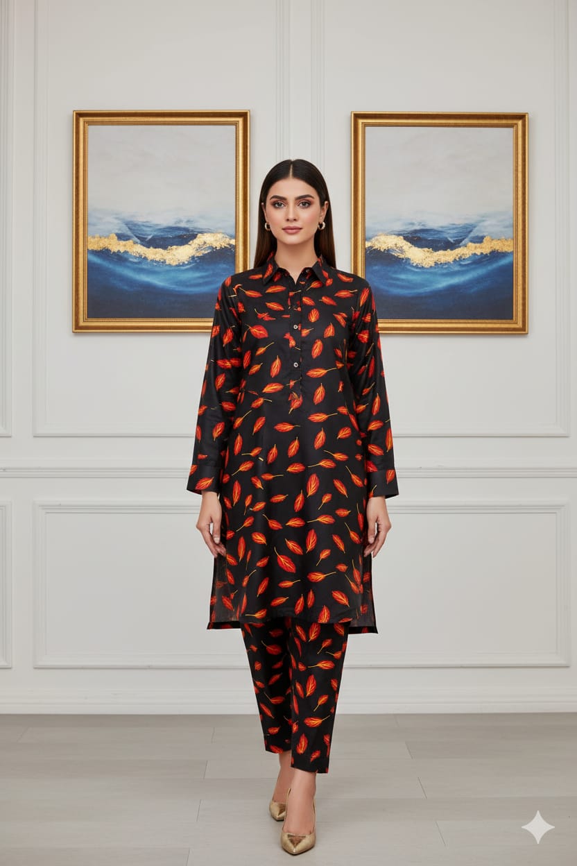 Unstitched 2-Piece Suit D#863