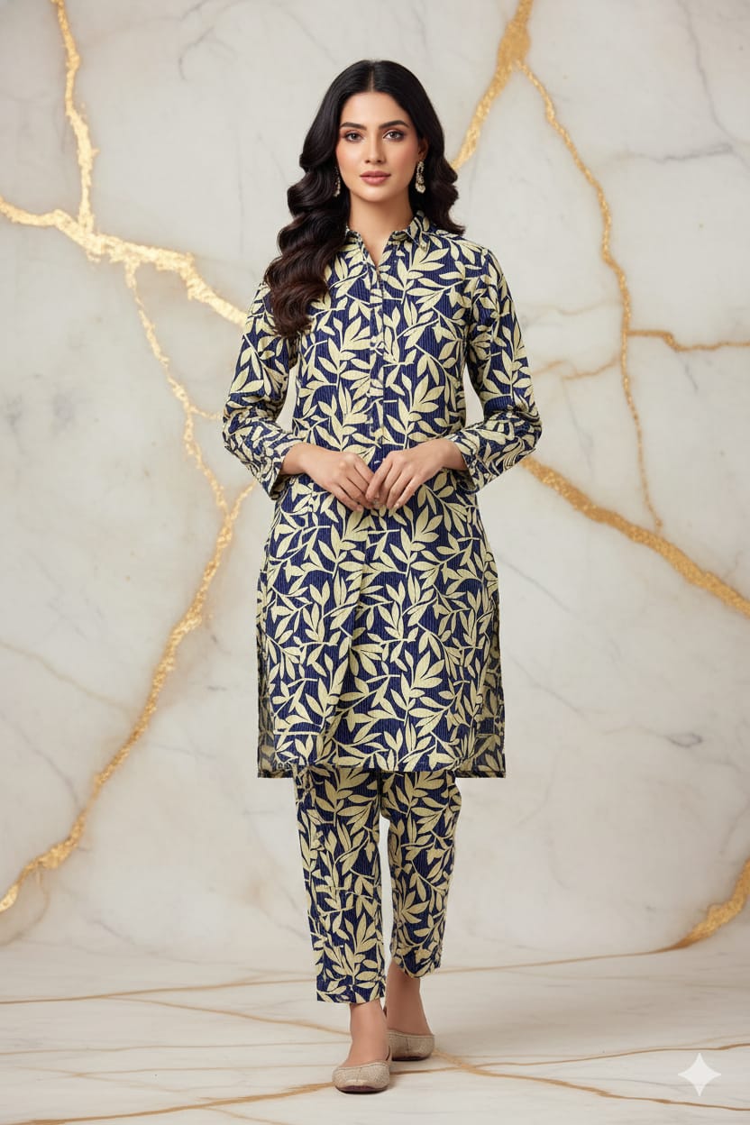 Unstitched 2-Piece Suit D#853