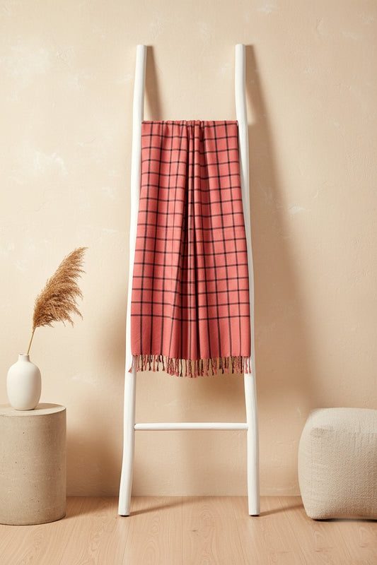 Women’s Warm Winter Pashmina Wool Shawl -(D#8009)