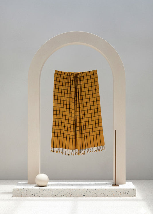 Women’s Warm Winter Pashmina Wool Shawl -(D#8010)