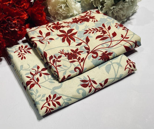 Unstitched 2-Piece Suit D#738