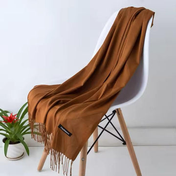 Women’s Warm Winter Pashmina Wool Shawl