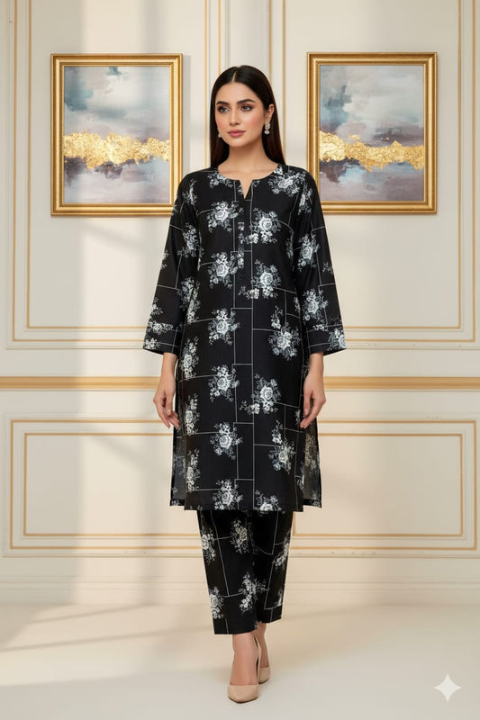 Unstitched 2-Piece Suit D#752