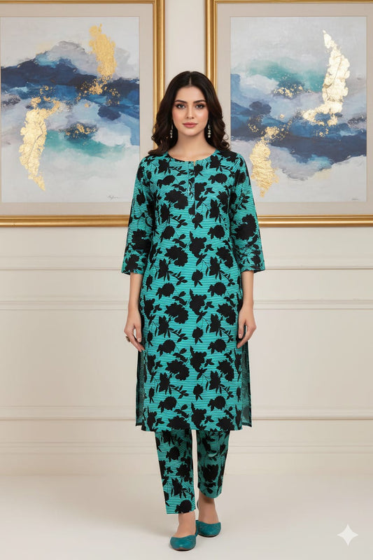 Unstitched 2-Piece Suit D#774