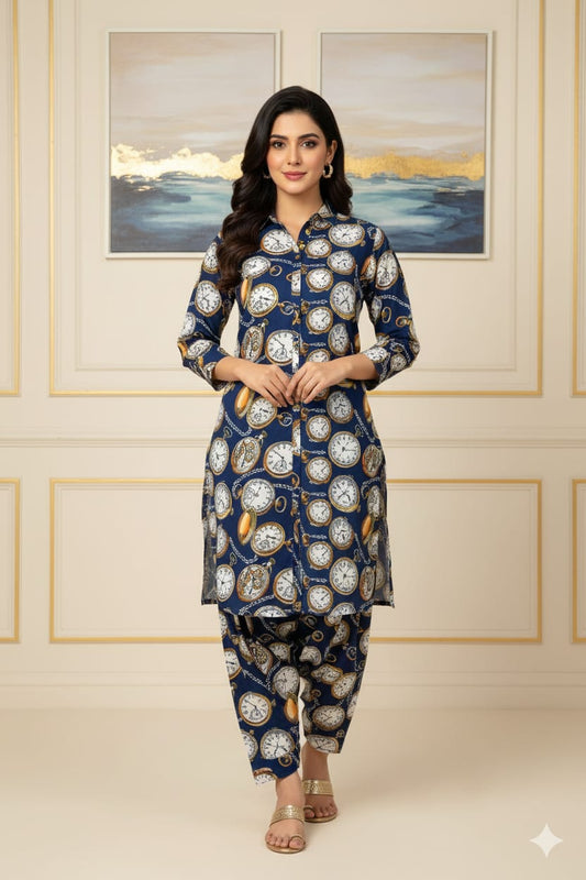 Unstitched 2-Piece Suit D#787
