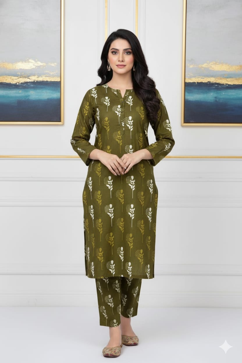 Unstitched 2-Piece Suit D#871