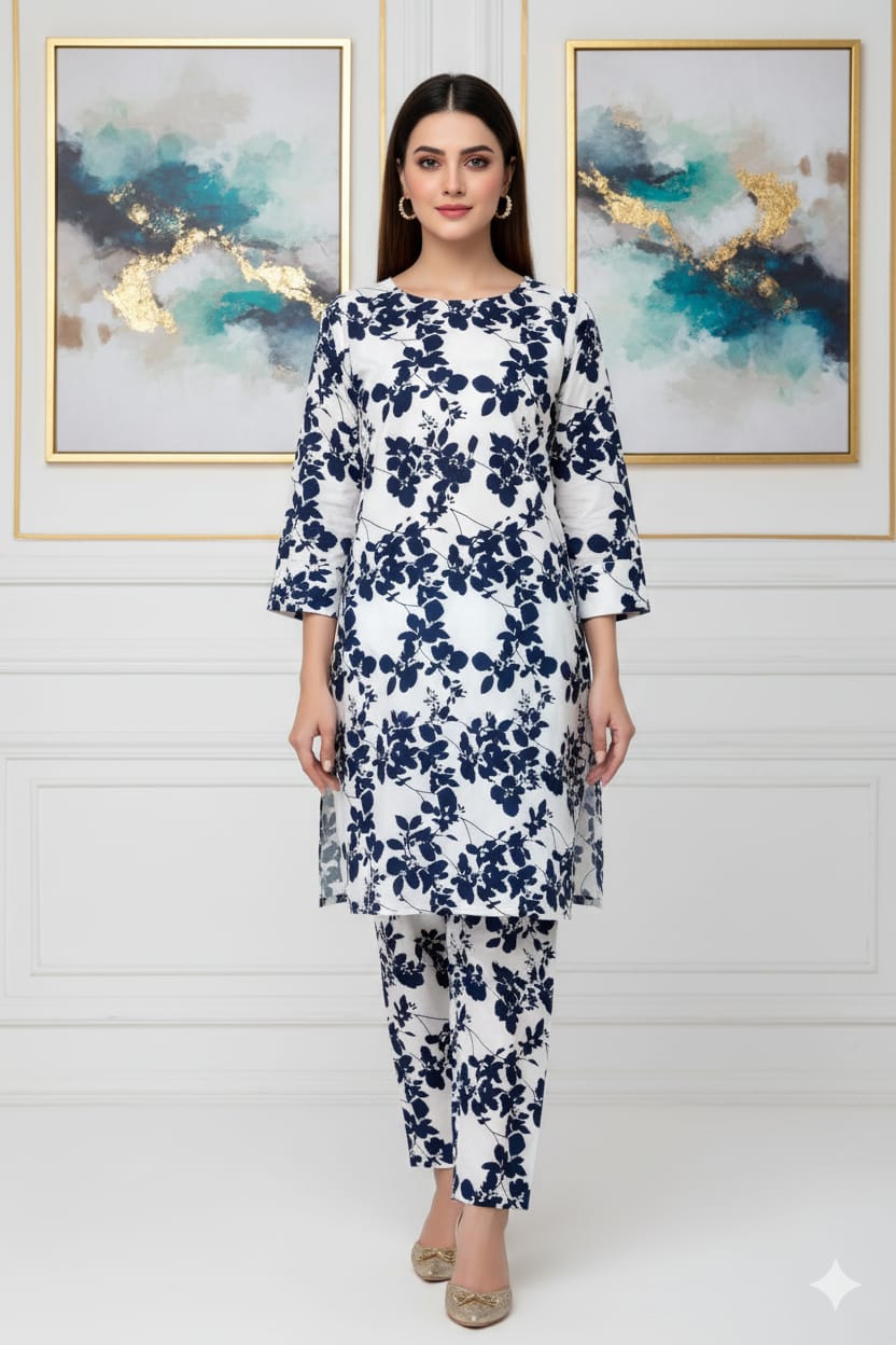 Unstitched 2-Piece Suit D#868