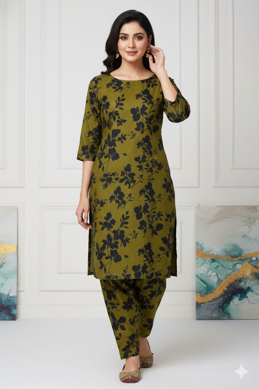 Unstitched 2-Piece Suit D#865