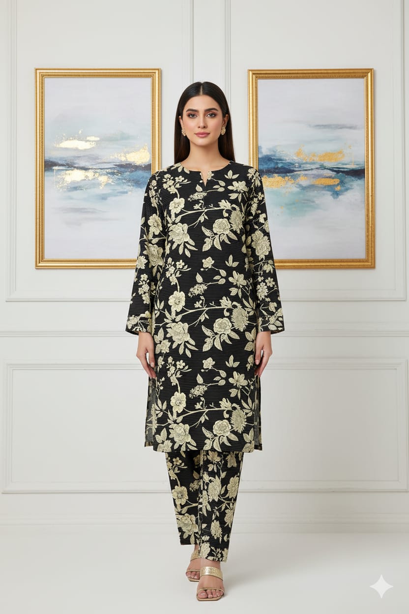 Unstitched 2-Piece Suit D#862