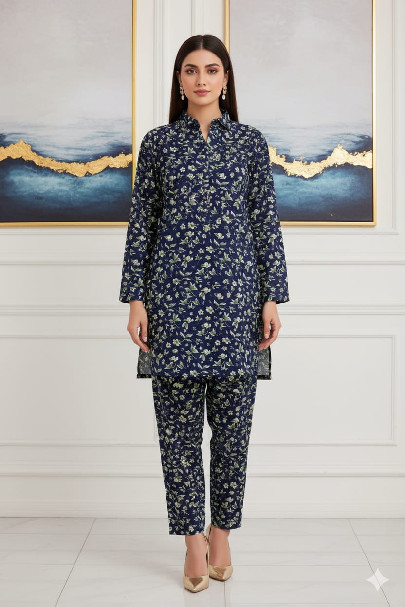 Unstitched 2-Piece Suit D#860