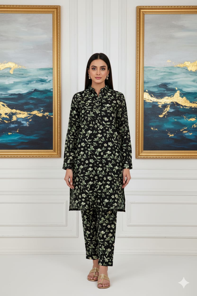 Unstitched 2-Piece Suit D#858