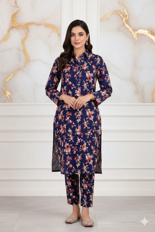 Unstitched 2-Piece Suit D#856