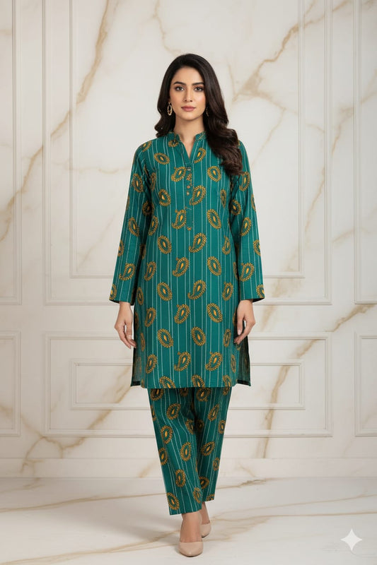 Unstitched 2-Piece Suit D#849