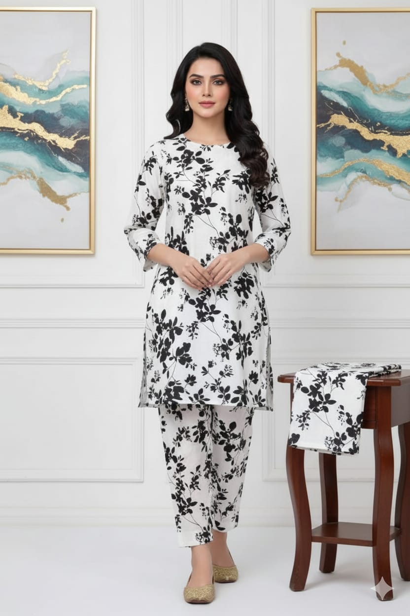 Unstitched 2-Piece Suit D#8861