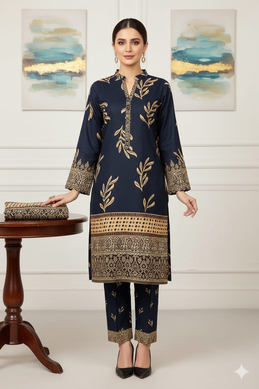 Unstitched 2-Piece Suit D#909