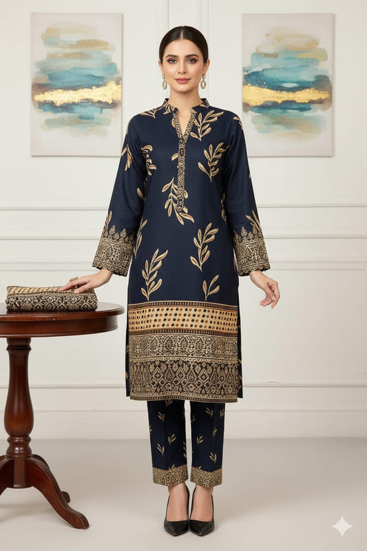 Unstitched 2-Piece Suit D#909