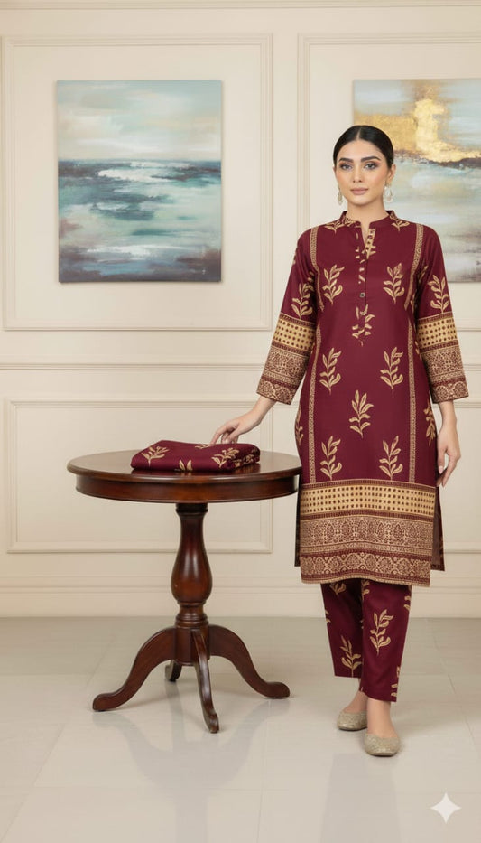 Unstitched 2-Piece Suit D#910