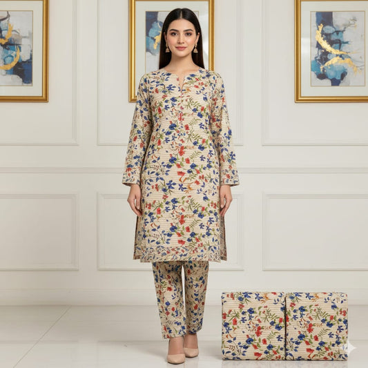 Unstitched 2-Piece Suit D#916