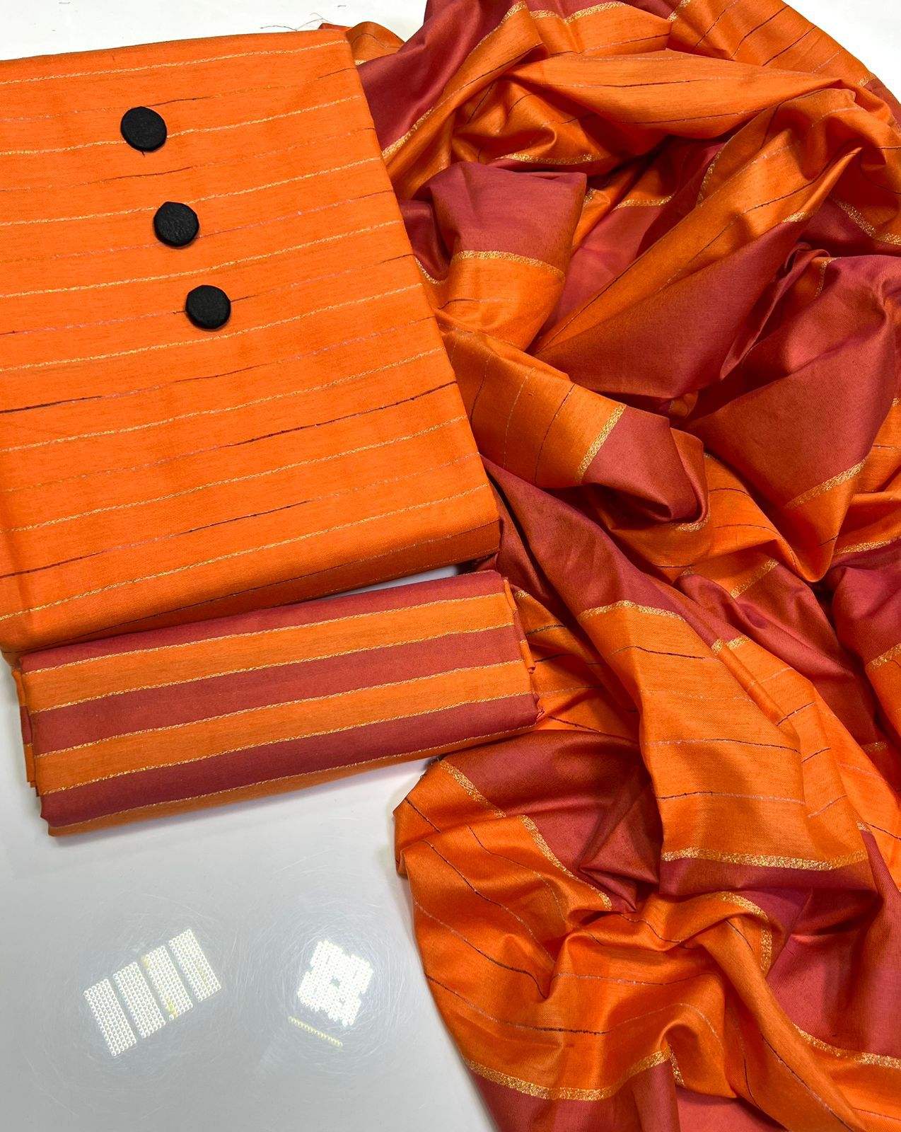 3 Pcs Summer Eid Collection – Shirt Duptta & Trousers LWN 596